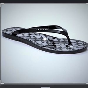 Coach Flip Flops